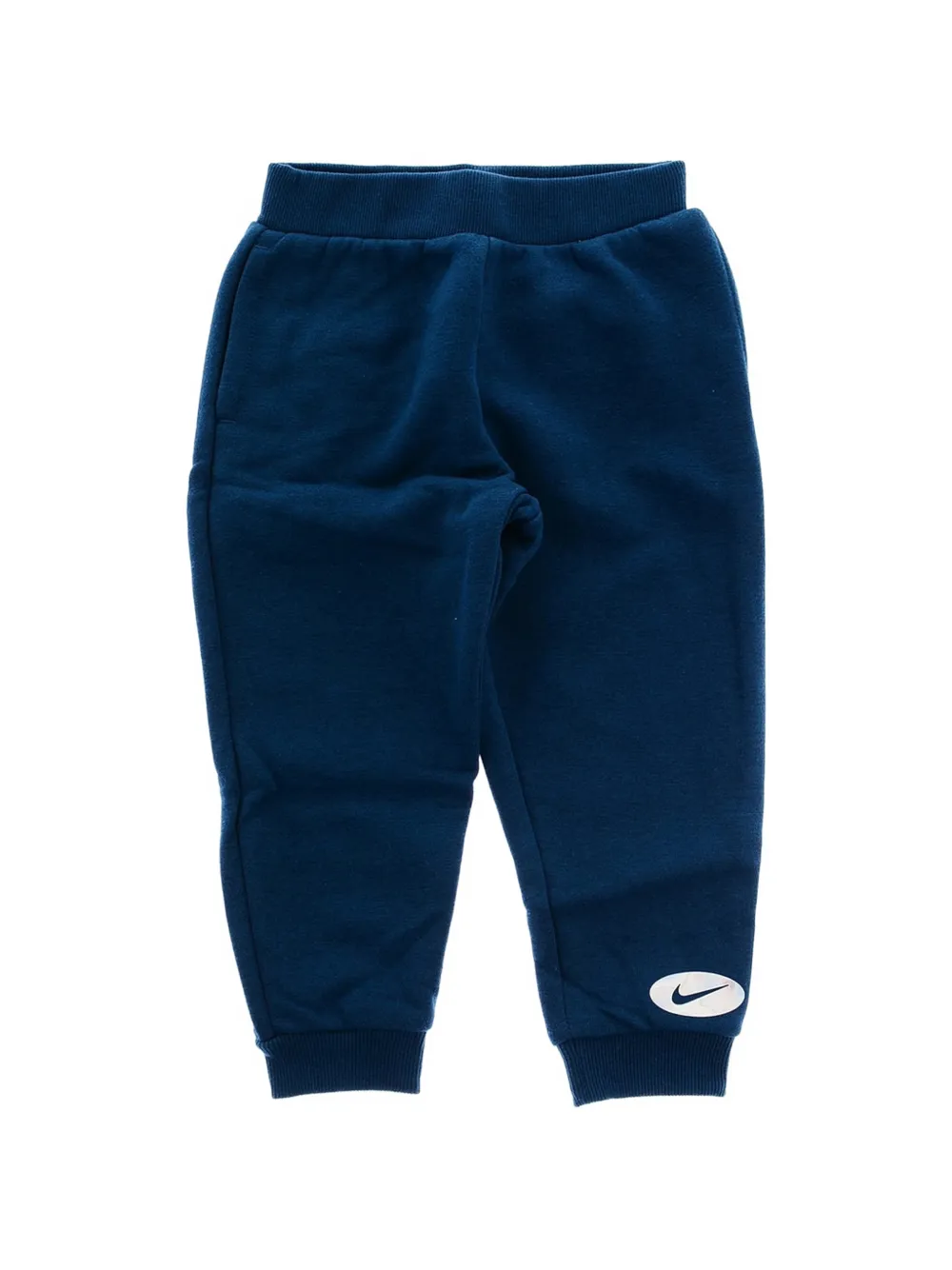 Nike Kids logo-print track pants Blauw
