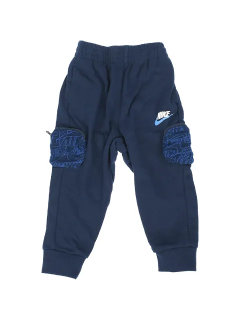 Nike Kids logo-print track pants
