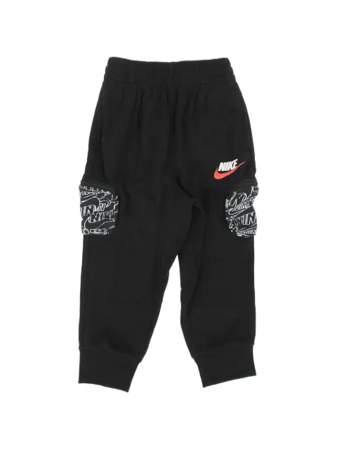 Nike Kids logo-print track pants