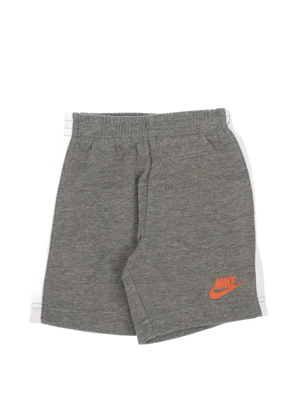 Nike Kids logo-print tank top and shorts set Oranje