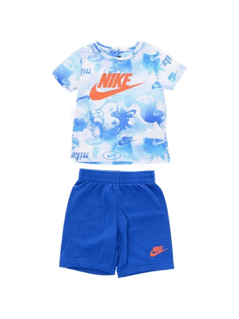 Nike Kids logo-print T-shirt and shorts set