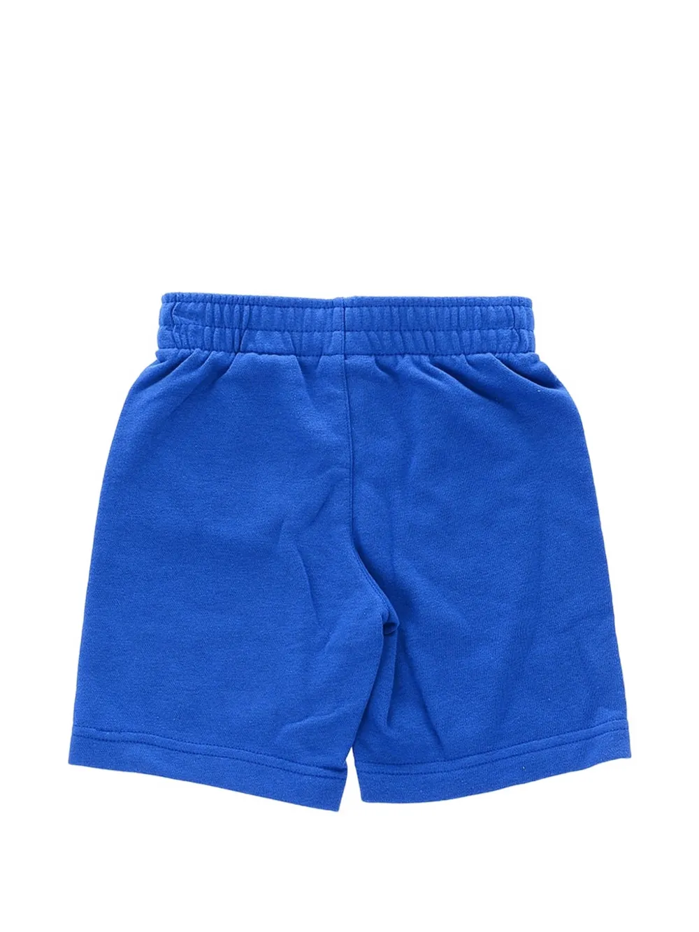 Nike Kids logo-print T-shirt and shorts set Blauw