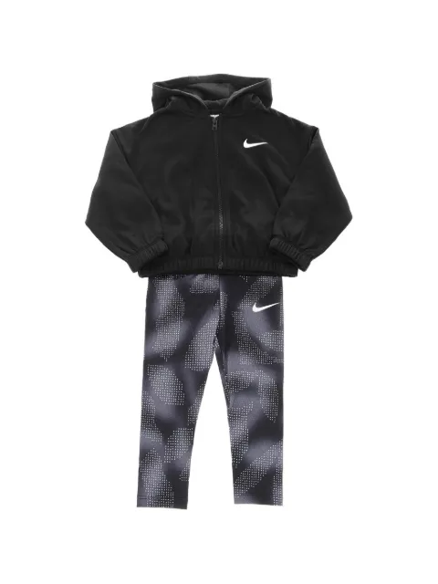 Nike Kids Therma-Fit logo-print tracksuit