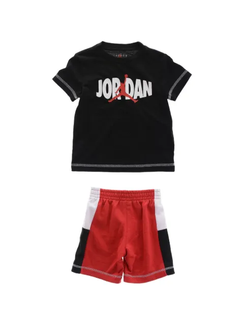 Jordan Kids set de pantalones cortos con logo estampado