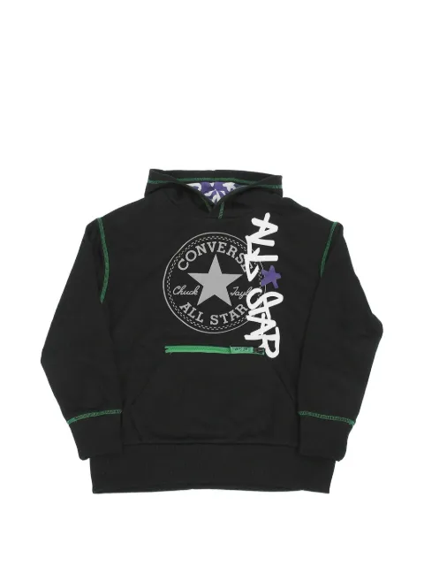 Converse Kids logo-print hoodie