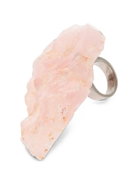 DSQUARED2 rose quartz ring