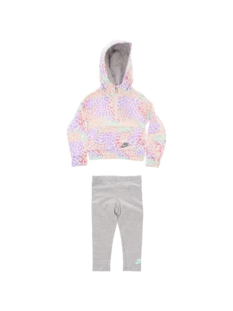 Nike Kids leopard-print tracksuit