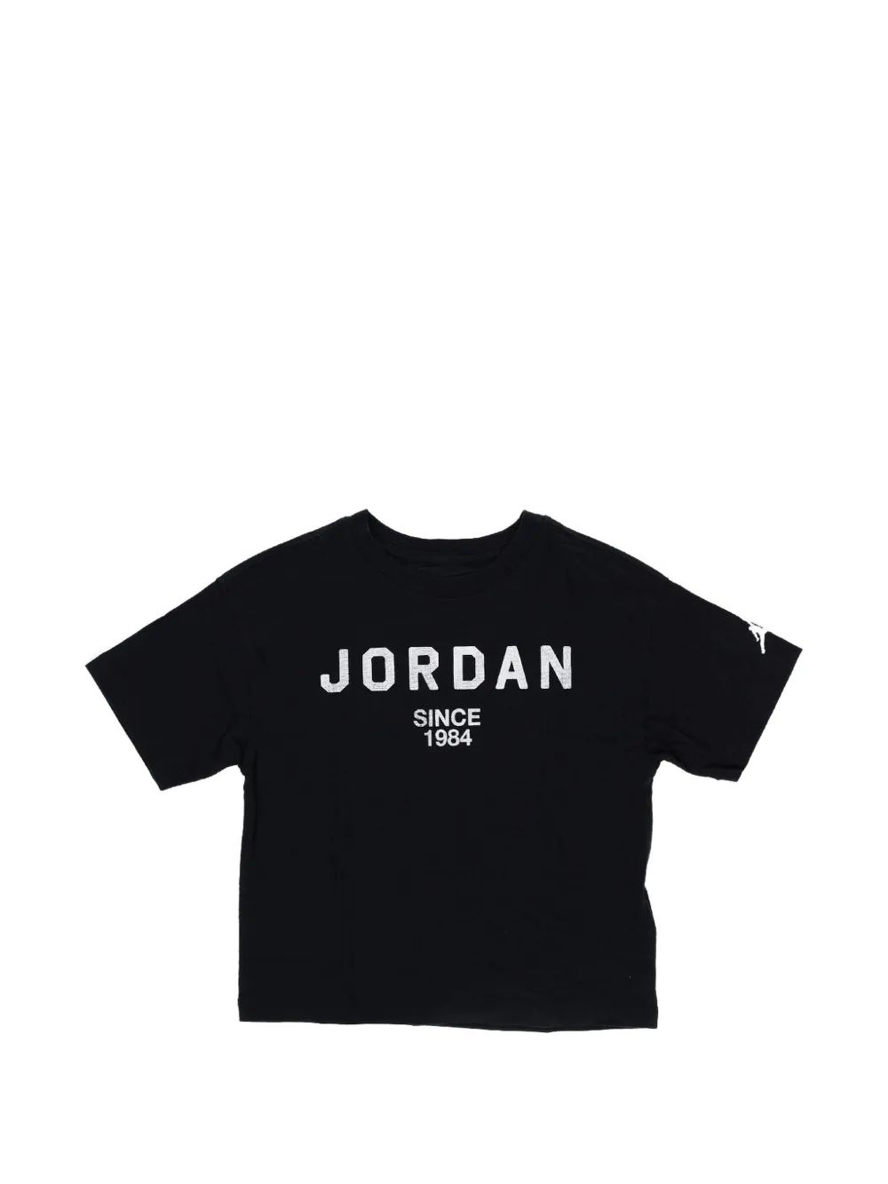 Jordan Kids logo-print T-shirt - Nero