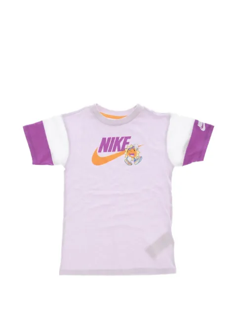 Nike Kids logo-print short-sleeve T-shirt