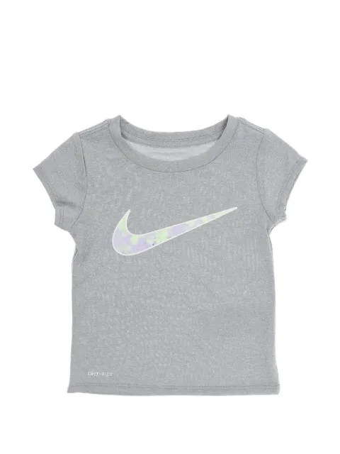 Nike Kids tie-dye logo-print T-shirt and shorts set