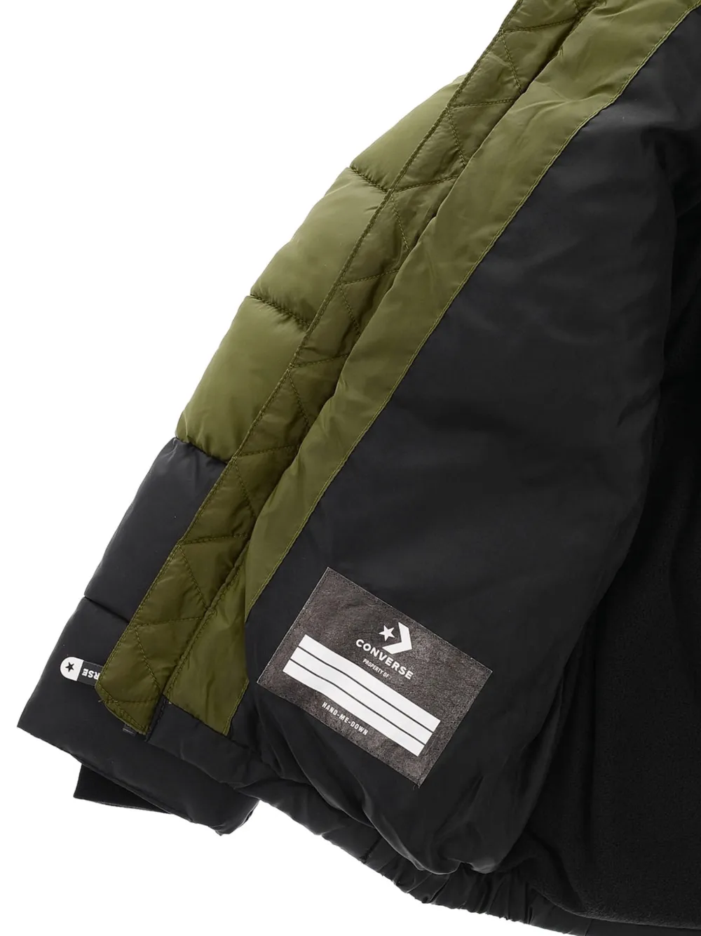 Converse Kids All Star Chuck Taylor padded jacket Zwart