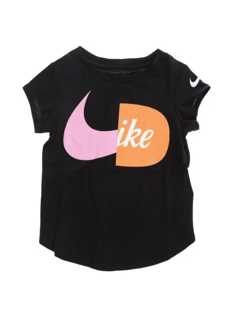 Nike Kids logo-print jersey T-shirt