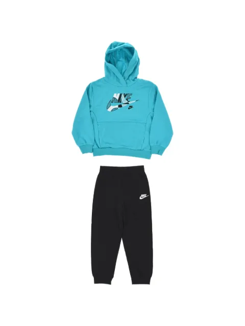 Nike Kids logo-print hoodie tracksuit