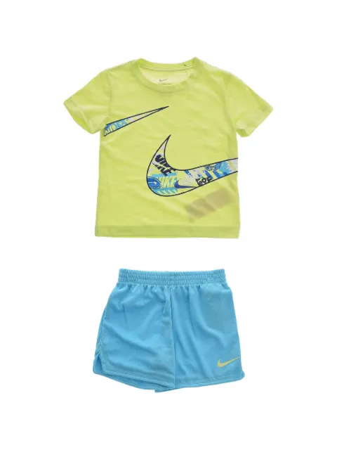 Nike Kids logo-print T-shirt and shorts set
