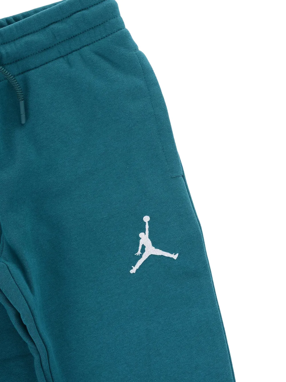 Jordan Kids Icon Play embroidered track pants Groen
