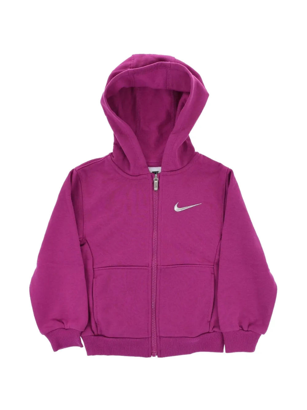 Nike Kids logo-mebroidery tracksuit set Roze