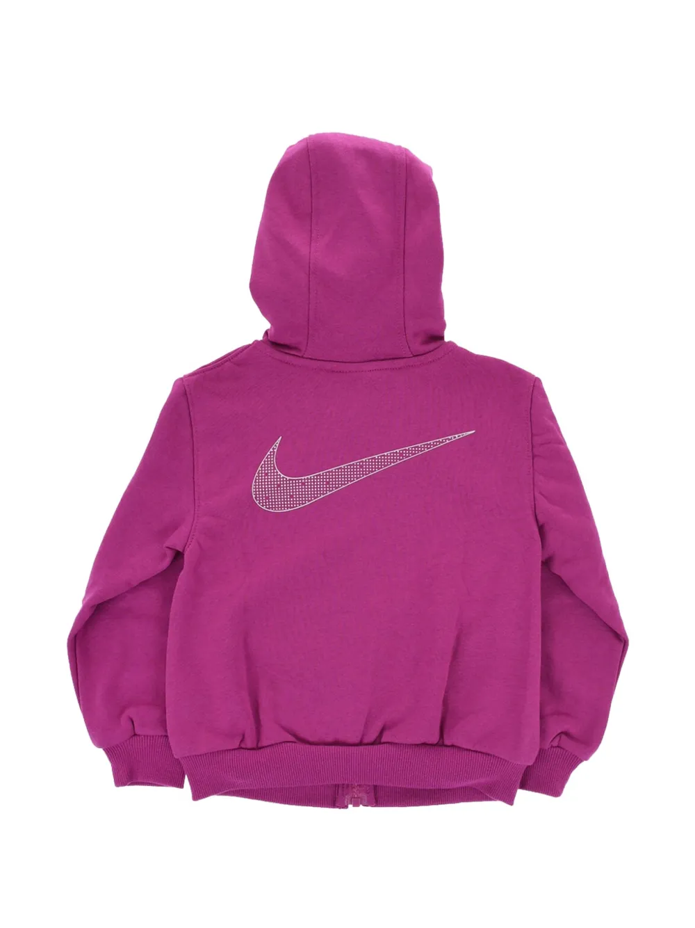 Nike Kids logo-mebroidery tracksuit set Roze