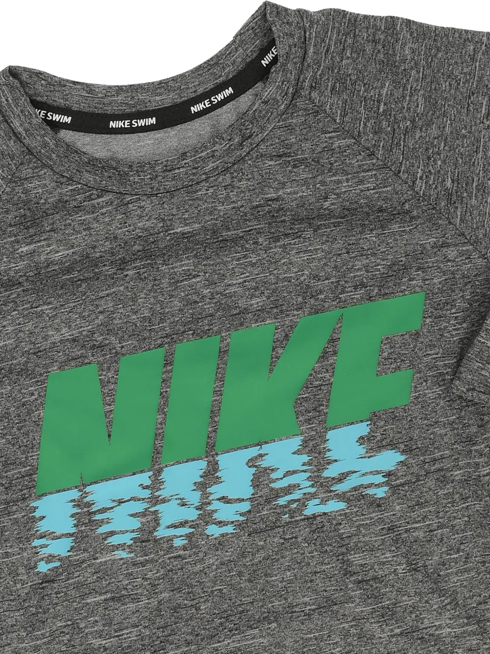 Nike Kids logo-print Dri-FIT T-shirt Grijs