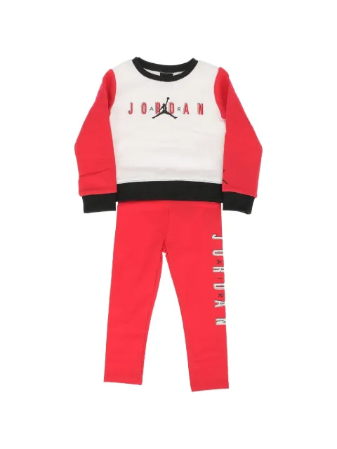 Jordan Kids logo-print sweater tracksuit