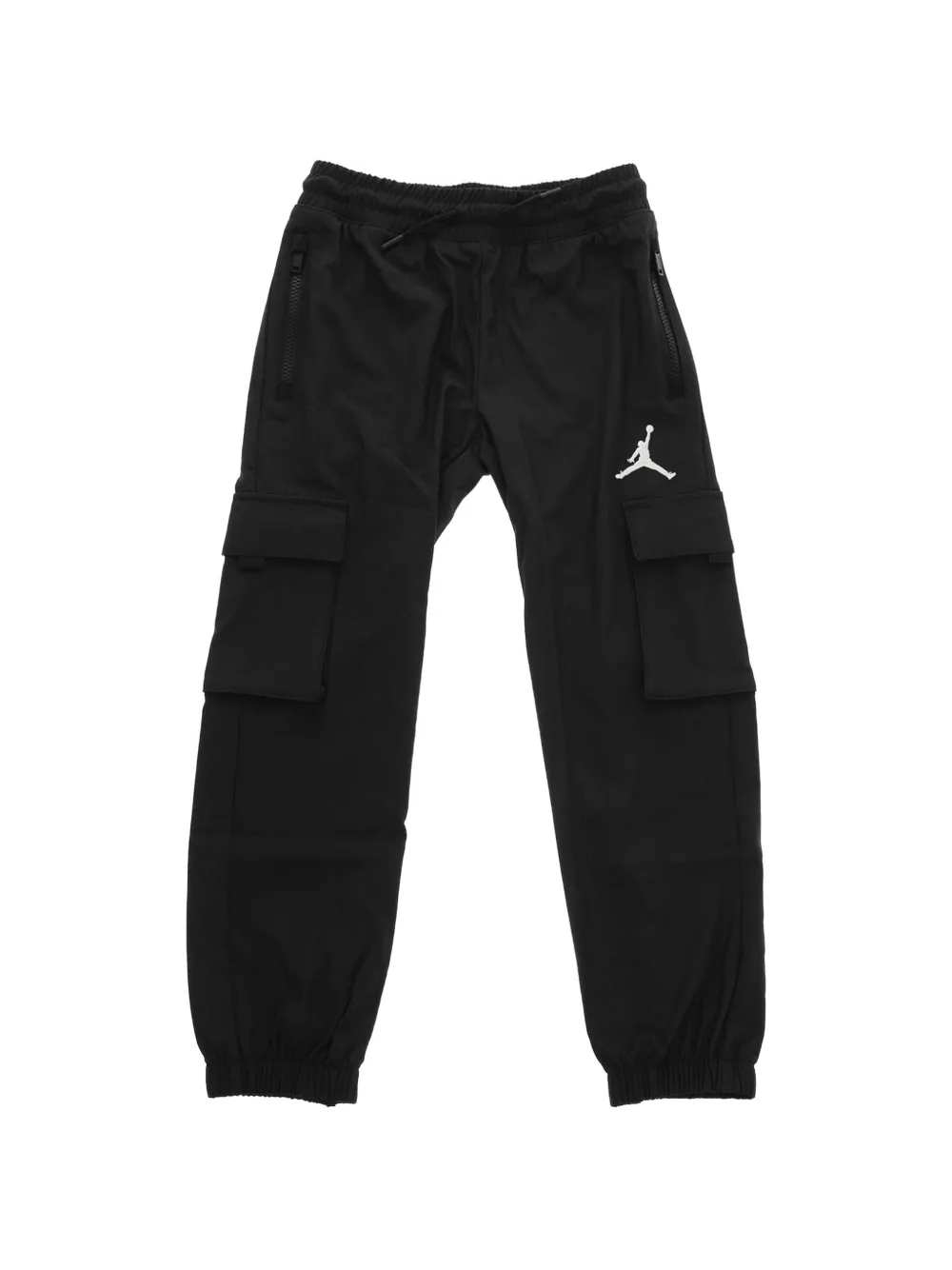 Jordan Kids pantalon cargo Post Up à logo imprimé - Noir