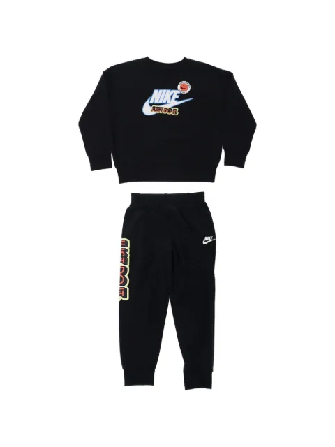 Nike Kids logo-print sweatshirt and track pants set