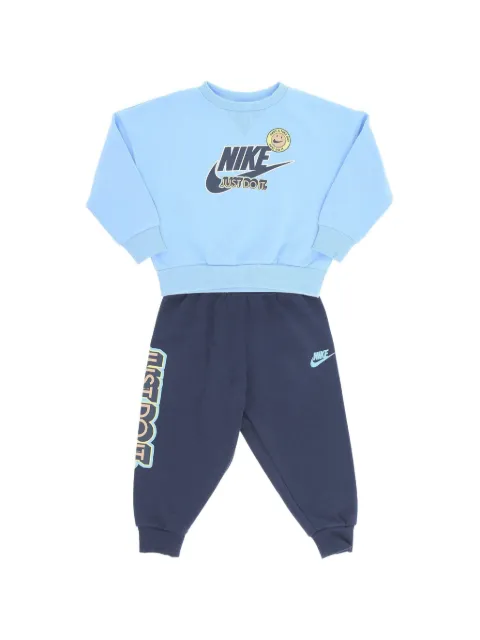 Nike Kids logo-print tracksuit