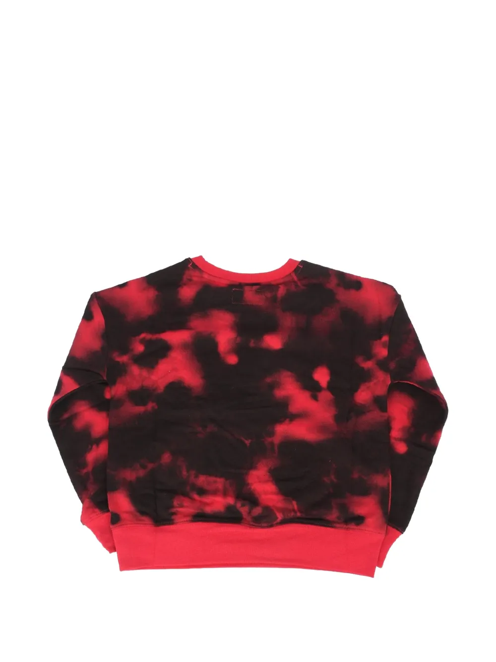 Jordan Kids logo-patch tie-dye sweatshirt Zwart