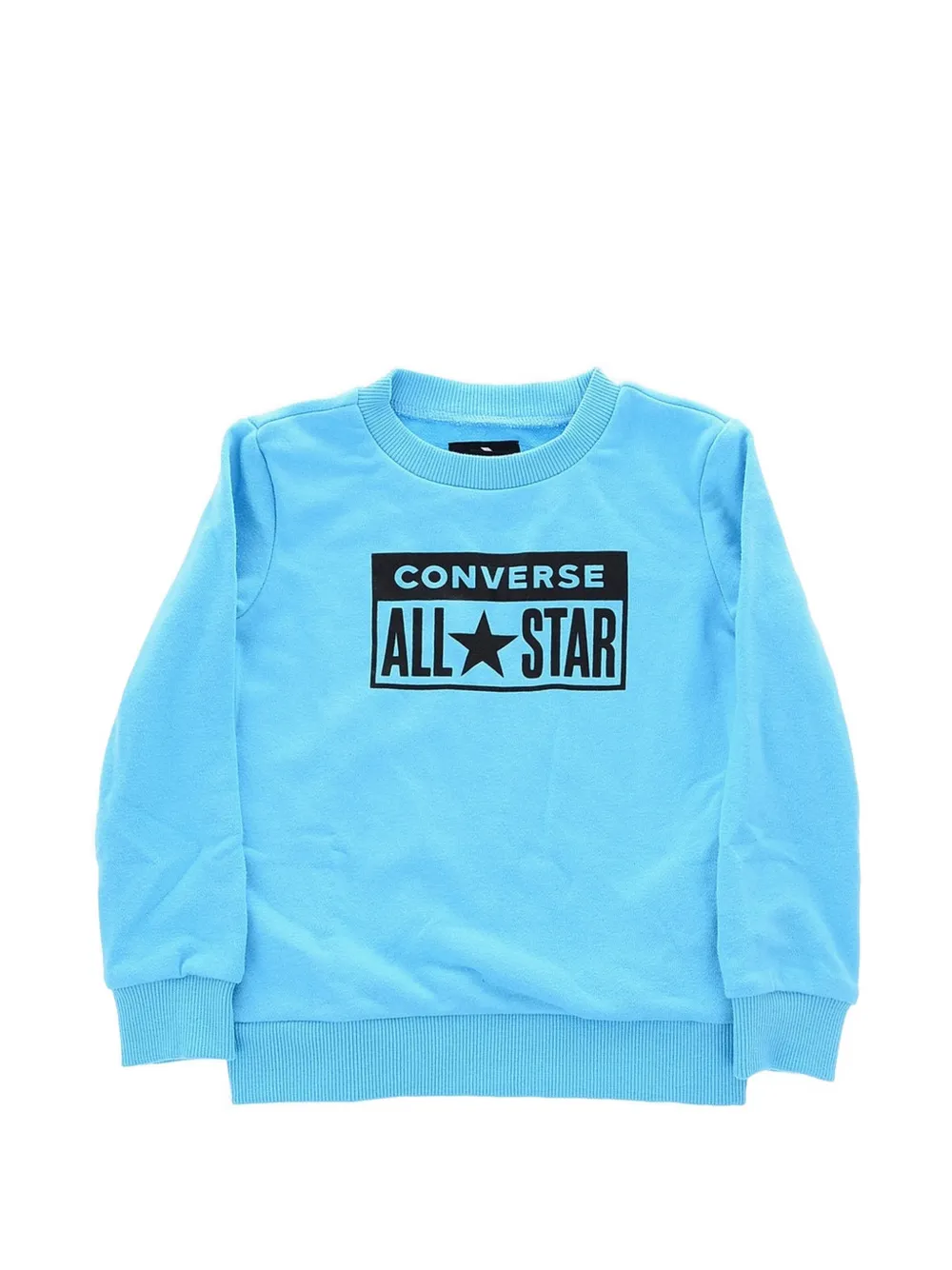 Converse Kids All Star logo-print sweater Blauw