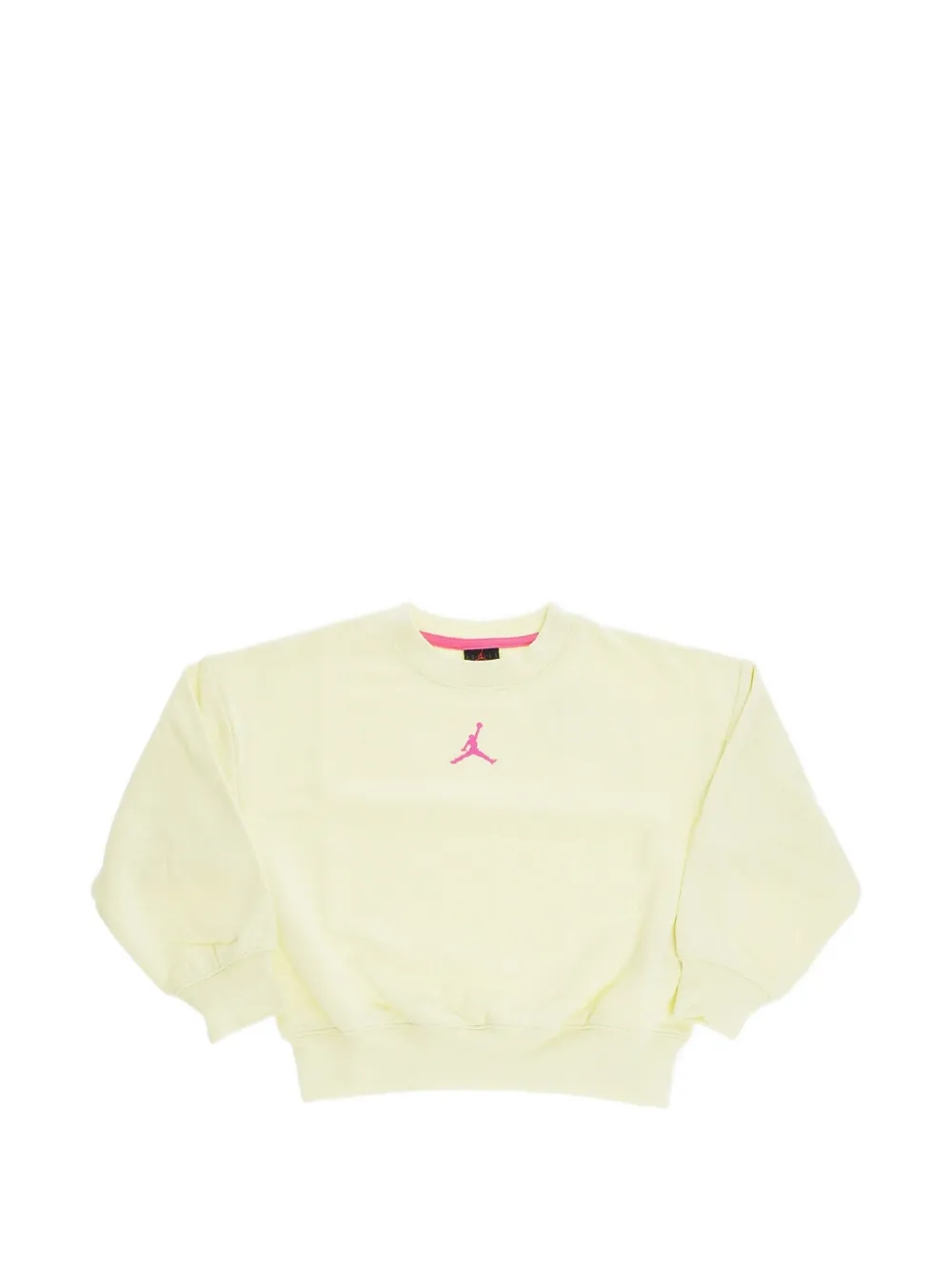 Jordan Kids logo-print sweatshirt Beige