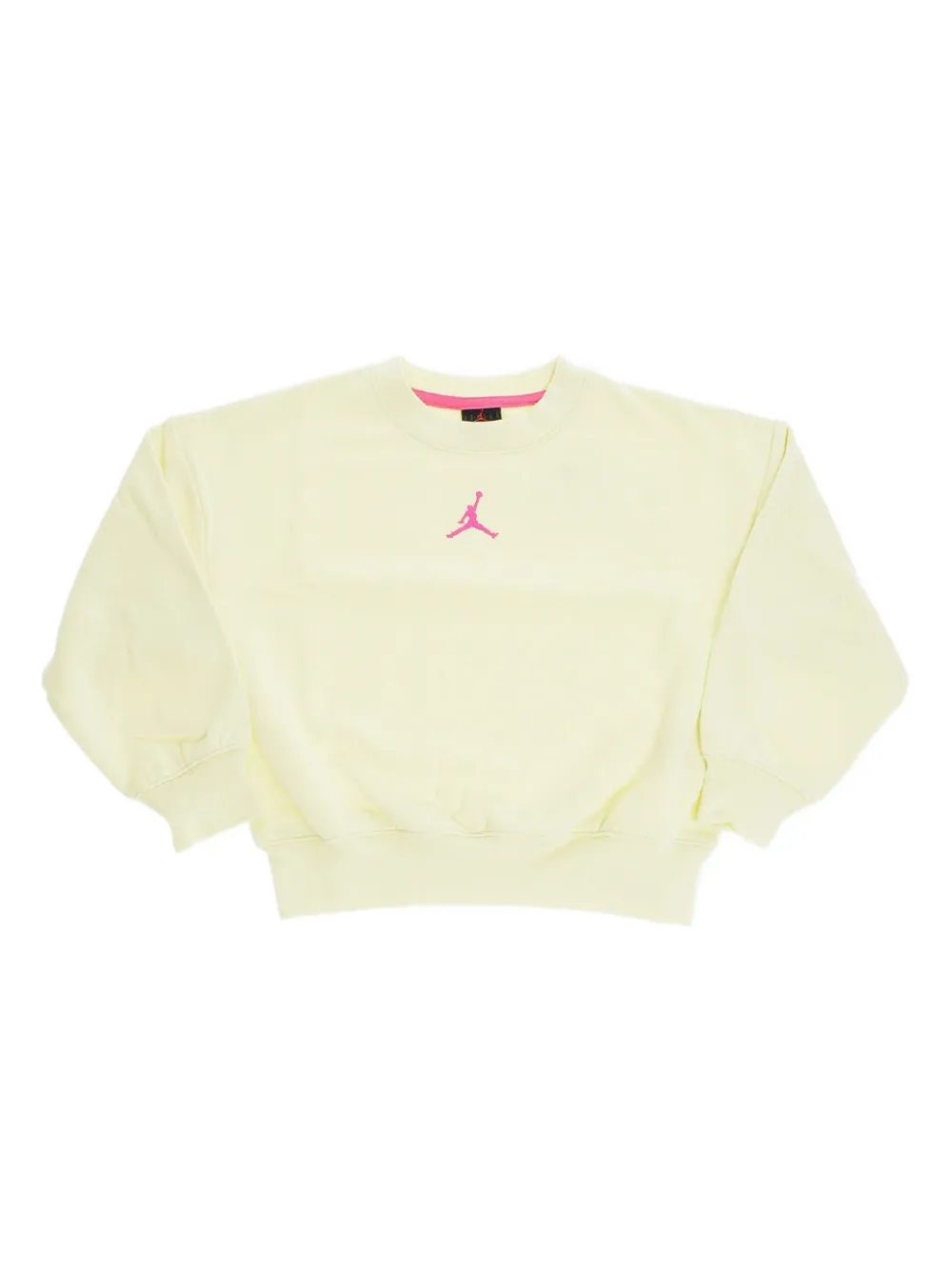 Jordan Kids logo-print sweatshirt Beige