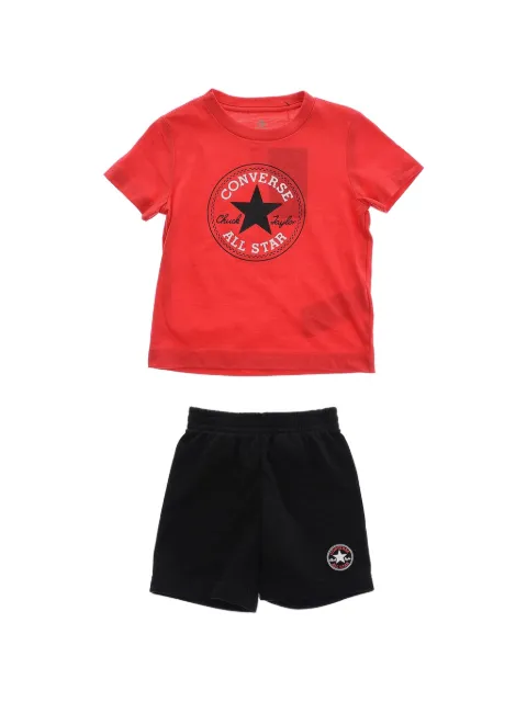 Converse Kids conjunto con logo estampado