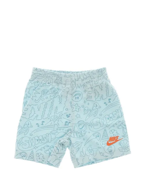 Nike Kids logo-print shorts
