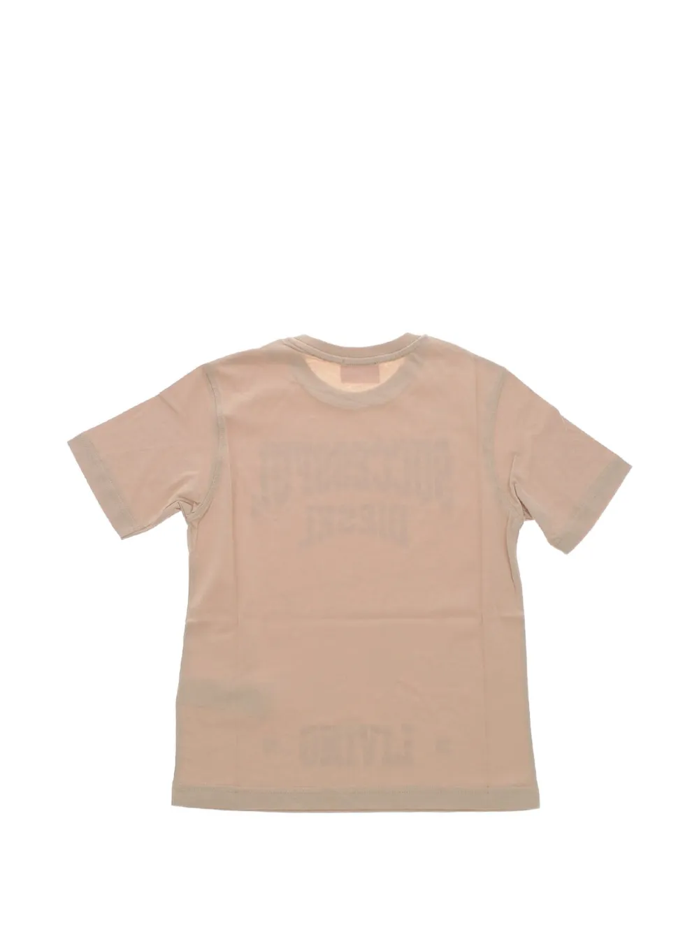 Diesel Kids logo-print T-shirt Beige