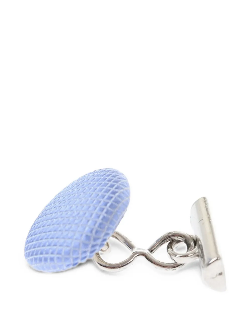 Corneliani Silk-lined Metal Cufflinks In Multi