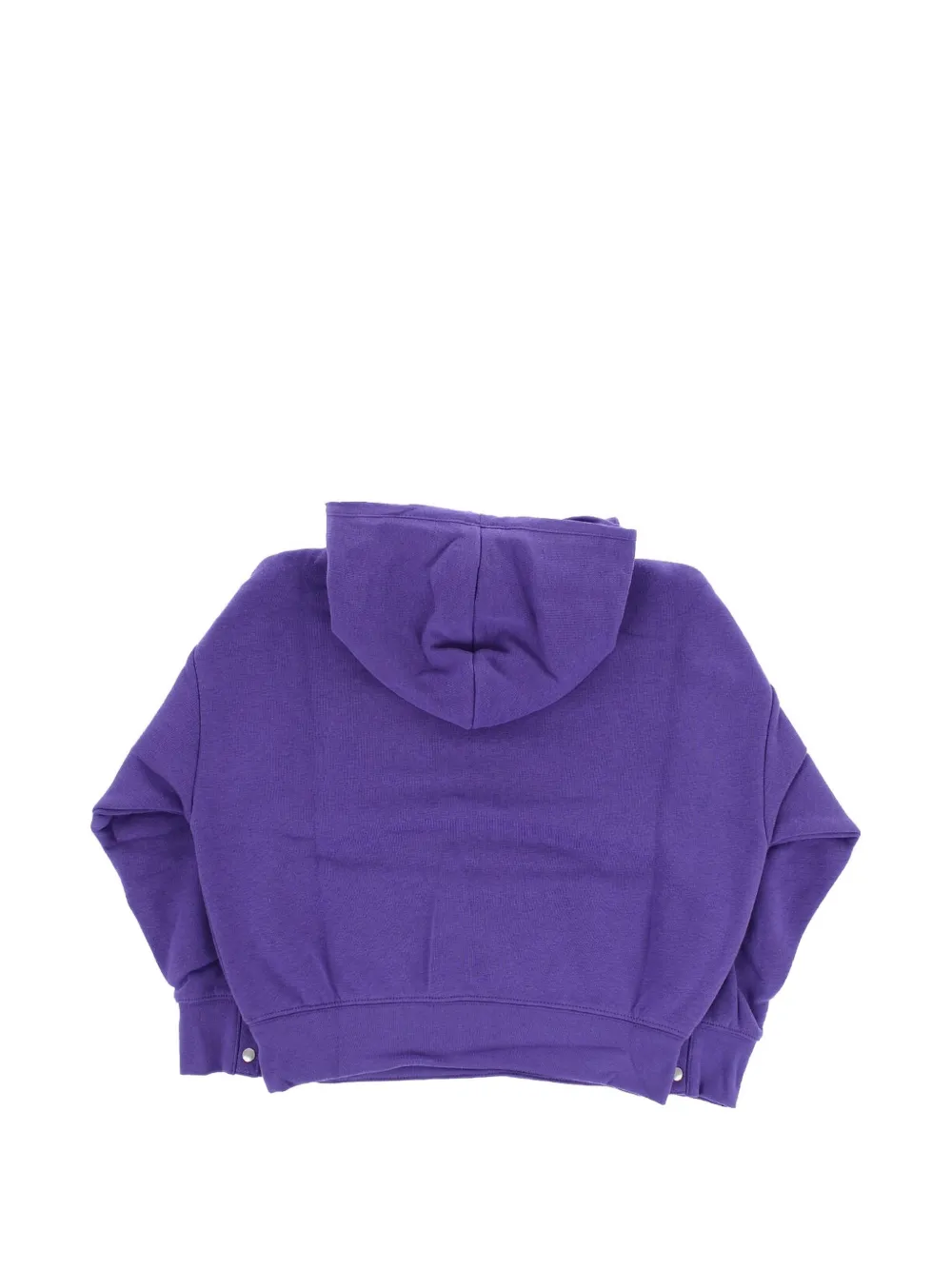 Nike Kids Air Jordan logo-print hoodie Paars