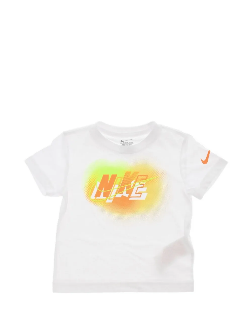 Nike Kids logo-print shorts set Wit