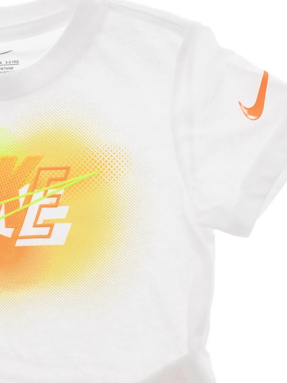 Nike Kids logo-print shorts set Wit
