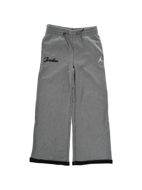 Nike Kids Air Jordan logo-embroidered track pants