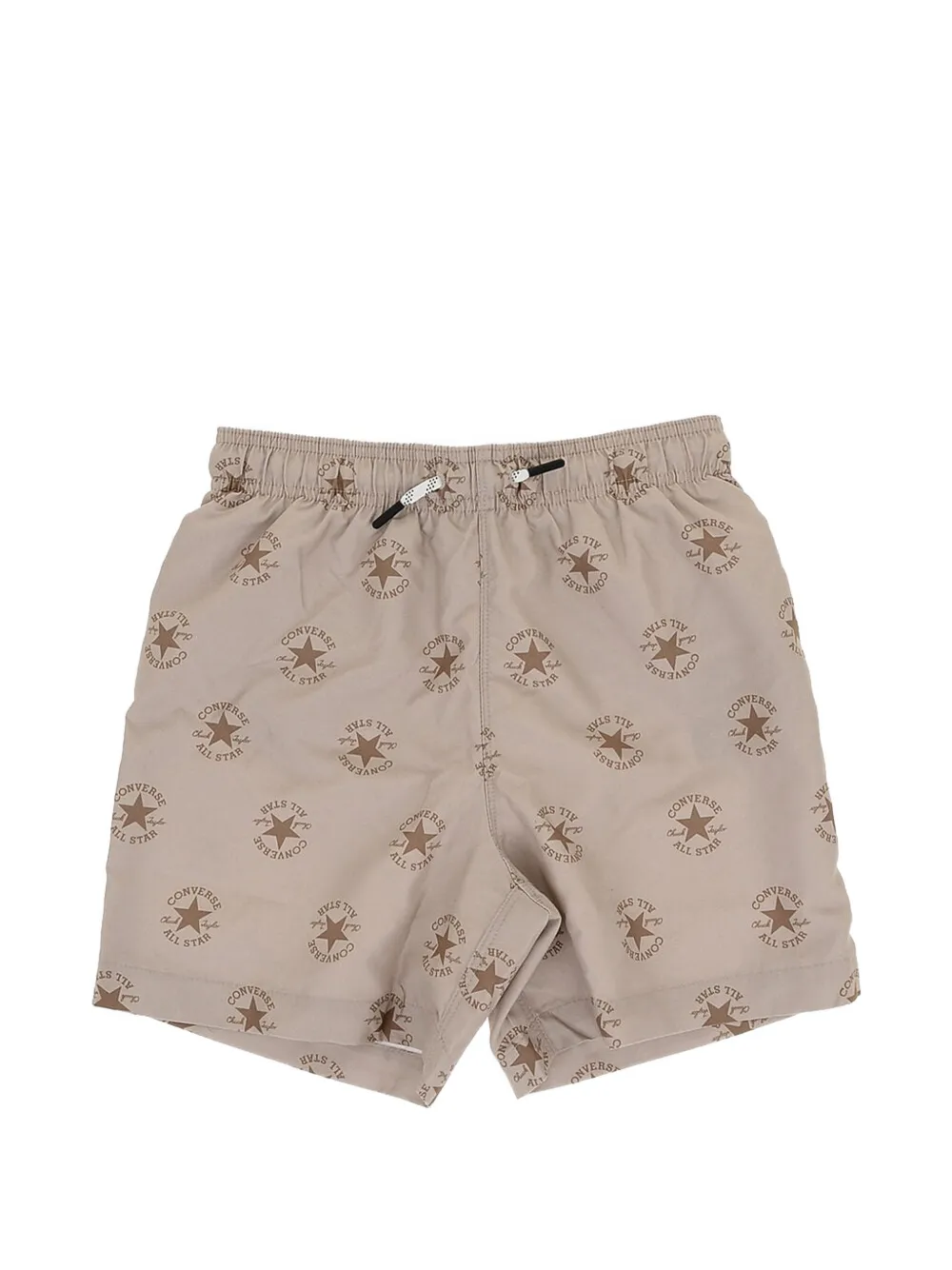 Converse Kids short de bain Chuck Taylor à logo imprimé - Tons neutres