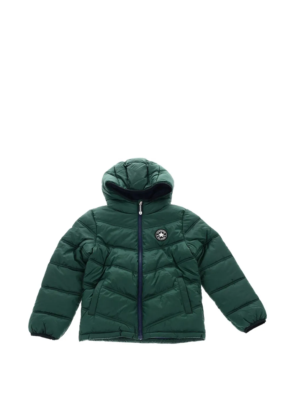Converse Kids doudoune à capuche - Vert