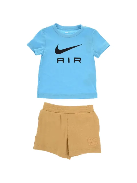 Nike Kids set de pantalones cortos con logo estampado