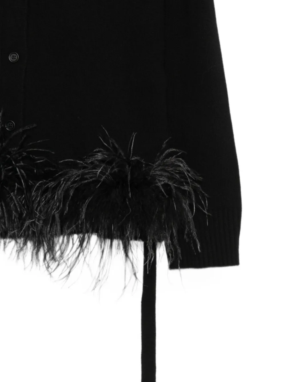 P.A.R.O.S.H. Cropped vest Zwart