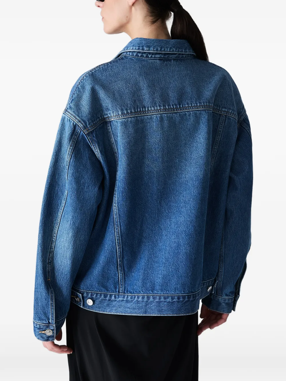 Vera Wang Denim jack Blauw