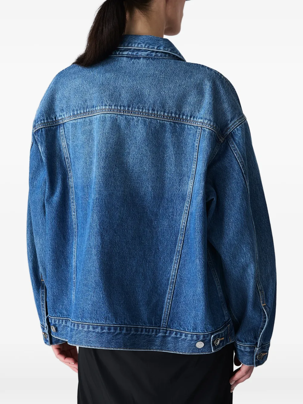 Vera Wang Denim jack Blauw