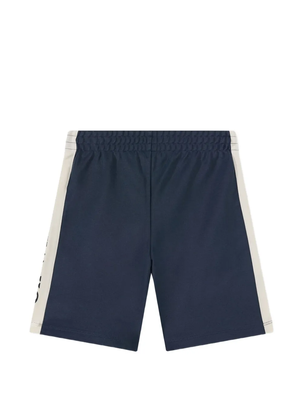 Off-White Kids Arrow side-stripe track shorts Blauw