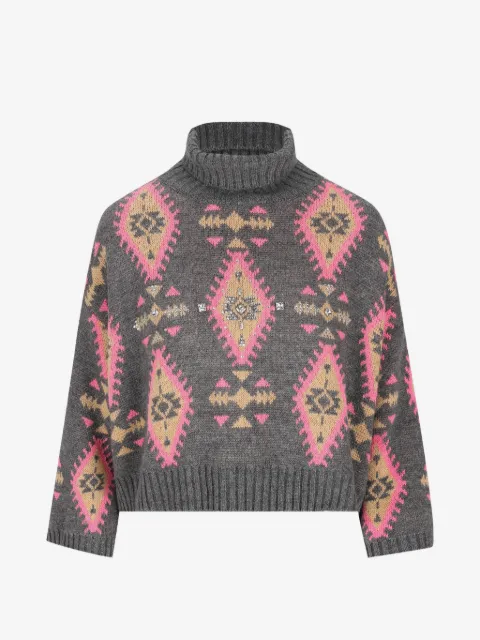 COLOUR MARKET Maglione con decorazione