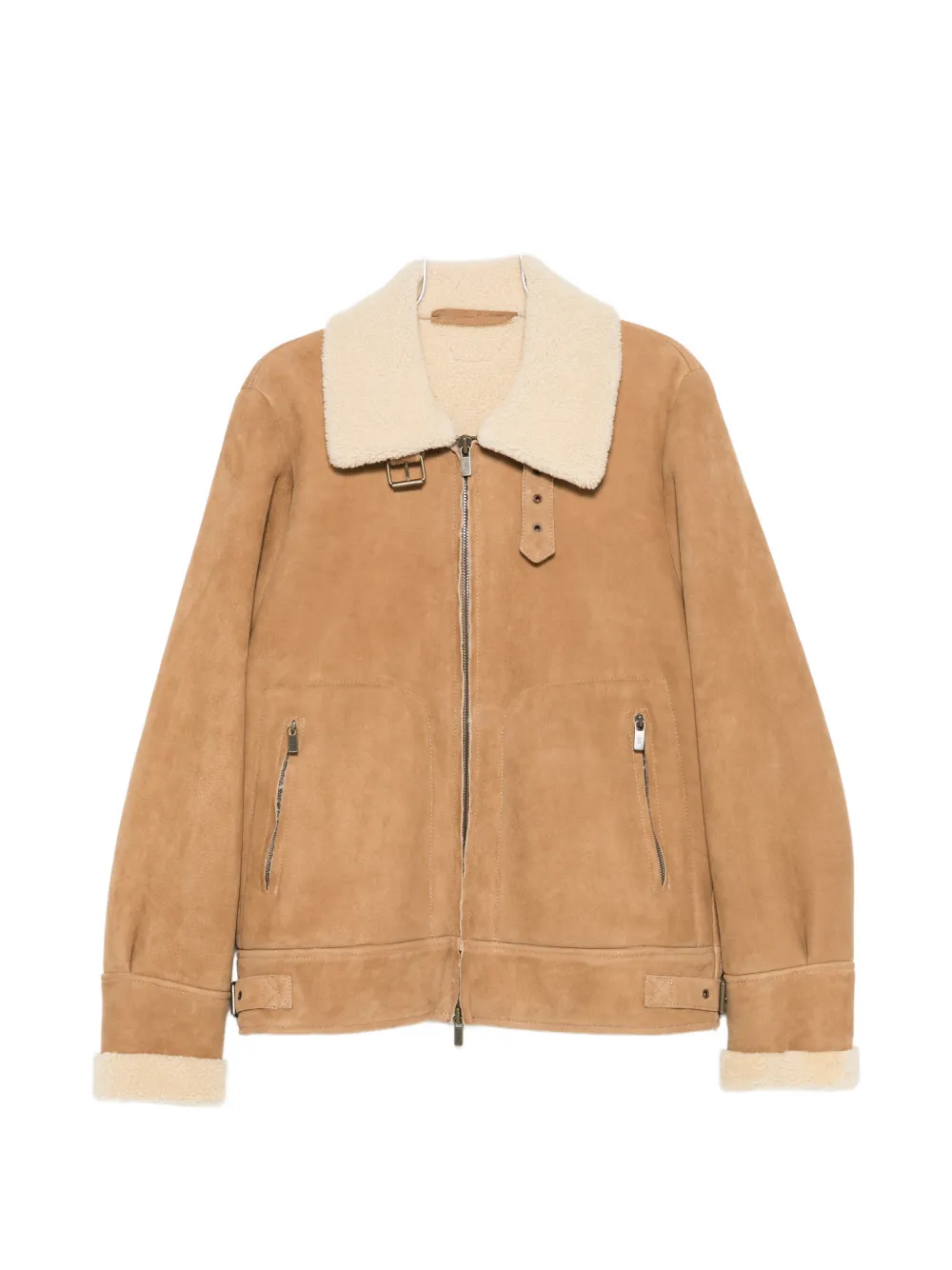 Salvatore Santoro zip-up jacket - Braun
