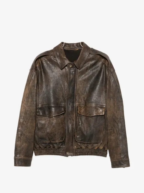 Salvatore Santoro distressed-effect jacket