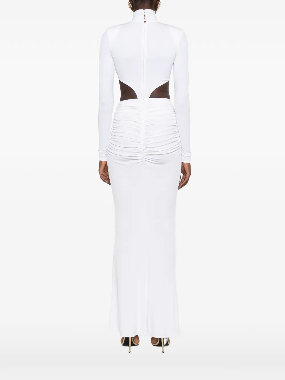 Elisabetta Franchi Cropped top Wit