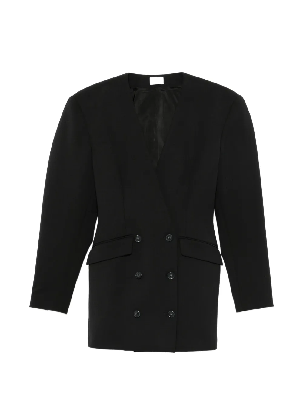 THE ANDAMANE Alexis double-breasted blazer - Nero